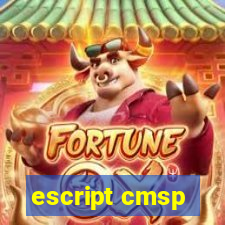 escript cmsp